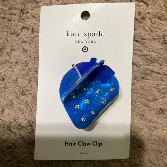 Strawberry Claw Hair Clip - kate spade new york x Target™ Blue - Picture 5 of 6